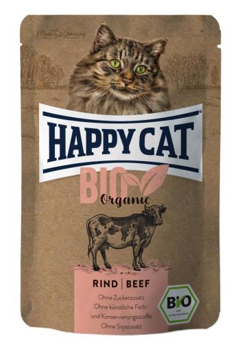 Happy Cat Pouch Bio Boeuf 85 g Lot de 12
