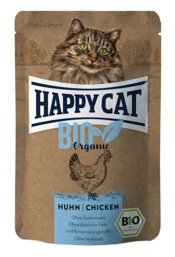 Happy Cat Pouch Bio Poulet 85 g Lot de 12