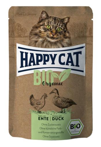 Happy Cat Pouch Bio Poulet & Canard 85 g Lot de 12