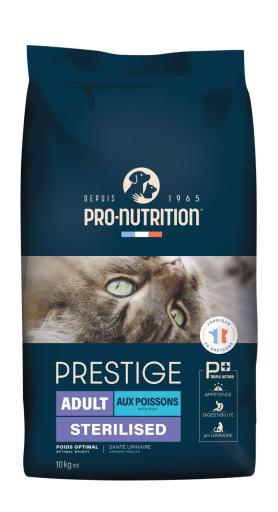 Prestige Adult Sterilized Poissons 10 Kg